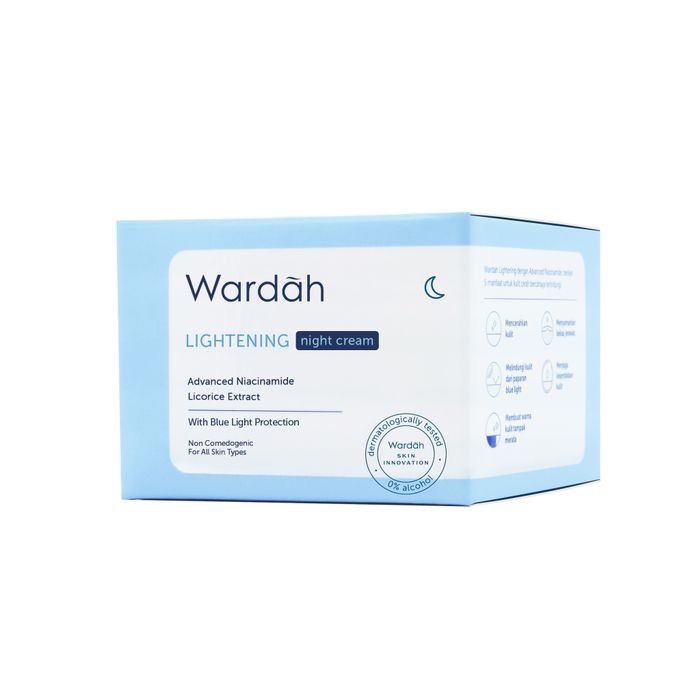 Wardah lightening night cream 30gr