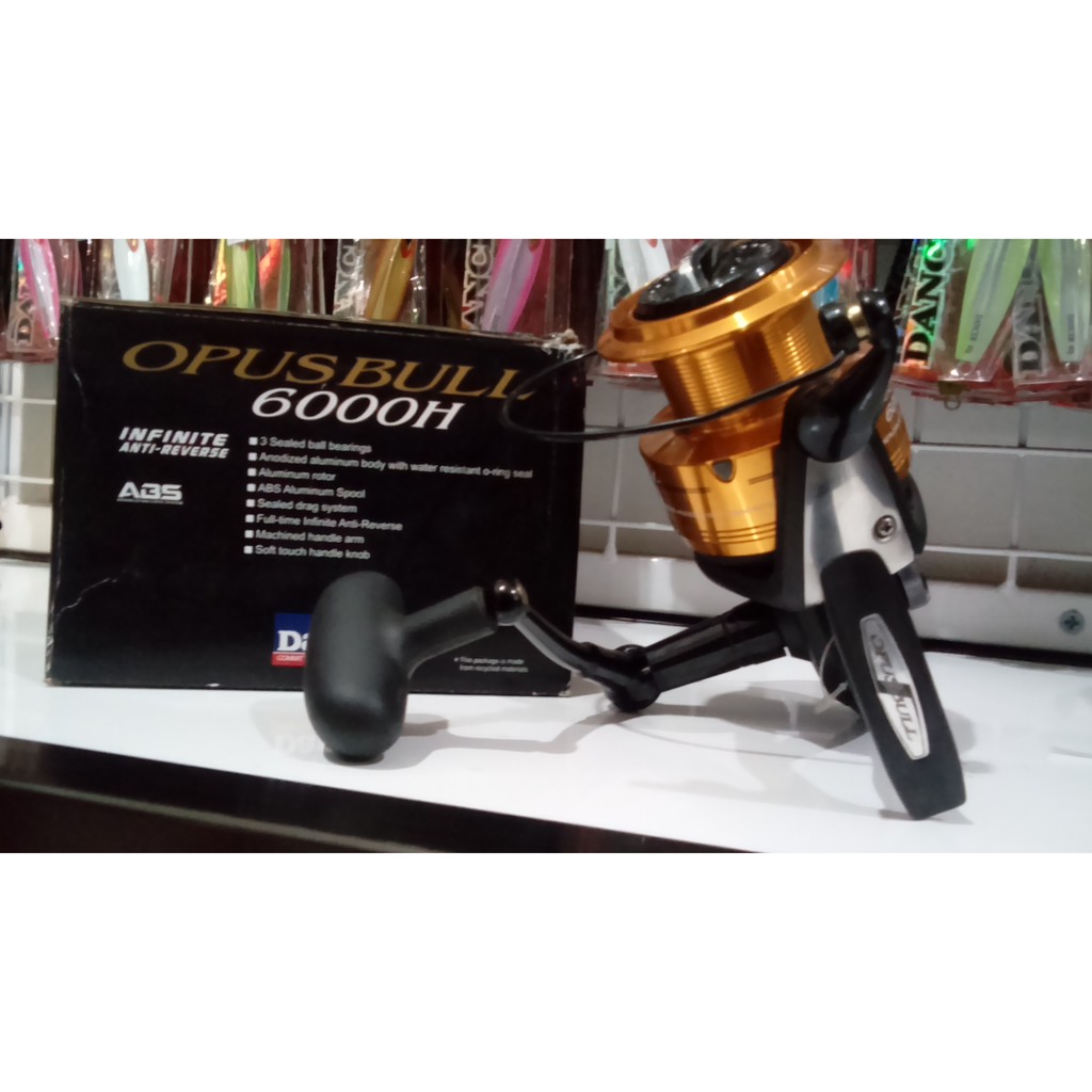 Reel Pancing Laut Daiwa Opusbull 6000H Omah Pancing Shop
