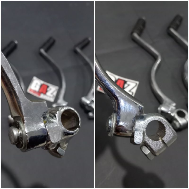 Kick Starter Viar Underbone Anti Mentok UB Pedal stater Model C S Ulo engkolan selahan Satria fu Viar CB 150R Sonic GL Tiger Megapro