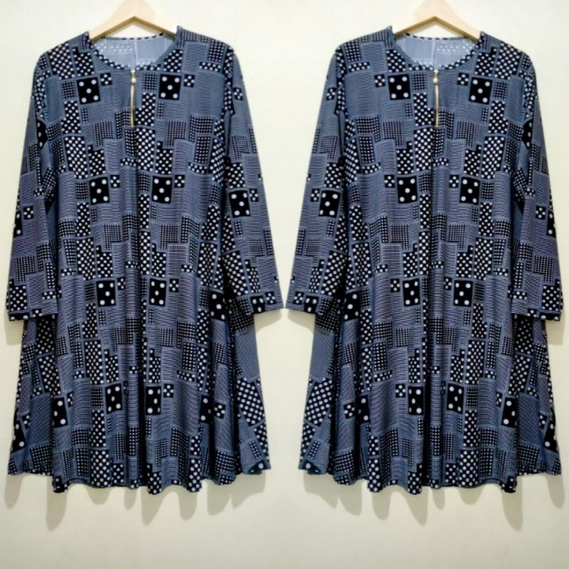 TUNIK FATIMAH MAT JERSEY KOREA SUPER JUMBO