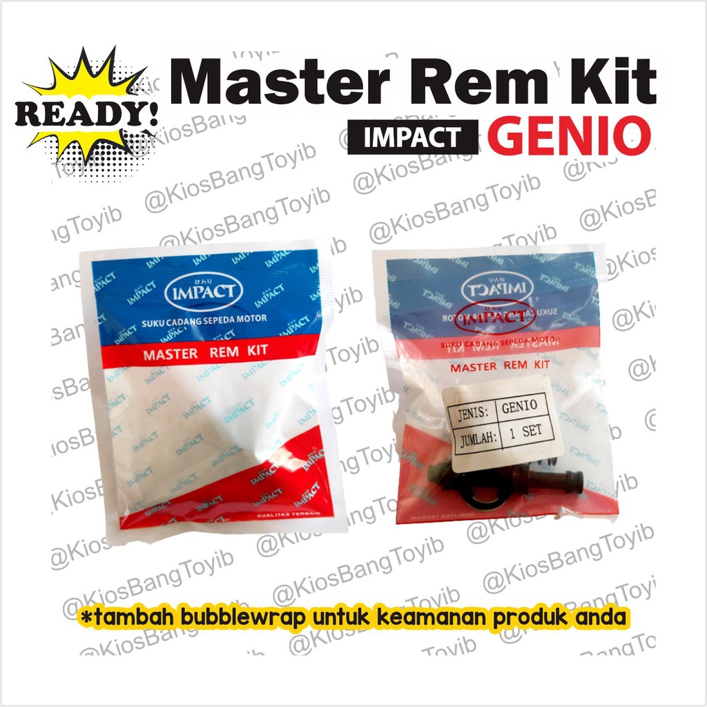 Seal Master Rem Kit/Cylinder Set Master Honda Genio (IMPACT)