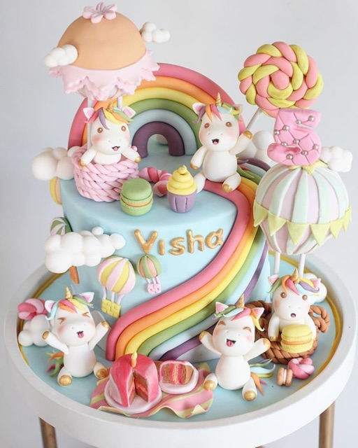 

Kue , cake ulang tahun/ birthday unicorn populer cute