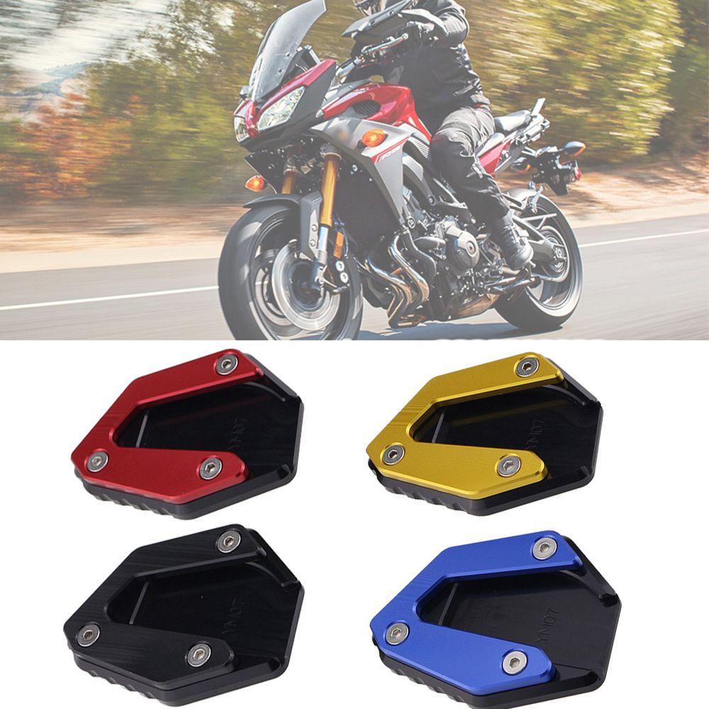 Populer Bantalan Pembesar Ekstensi Kaki New Kickstand Side Stand Side Kick Stand Untuk YAMAHA MT-07