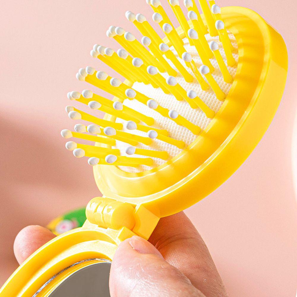 Lanfy Lipat Airbag Sisir Bulat Anak Kids Kecil Air Cushion Kartun Kepala Pijat Gadis Sikat Hairdressing Comb