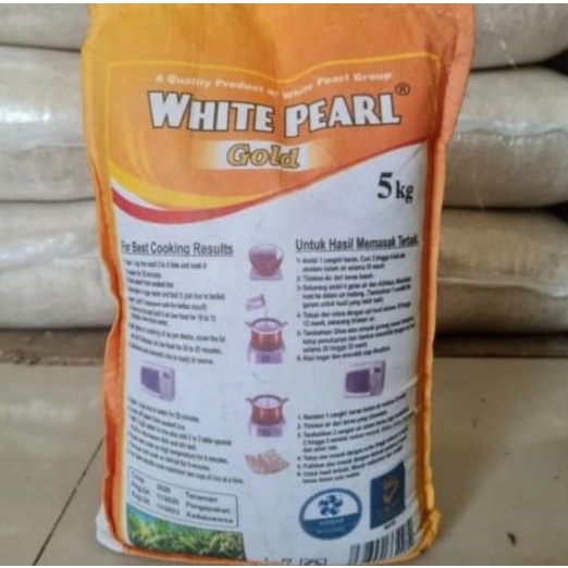 

BERAS BASMATI WHITE PEARL GOLD 5KG