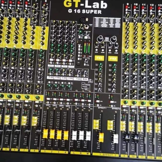 Mixer Audio GT Lab 16 Channel G16 G 16 SUPER Series Original By RDW