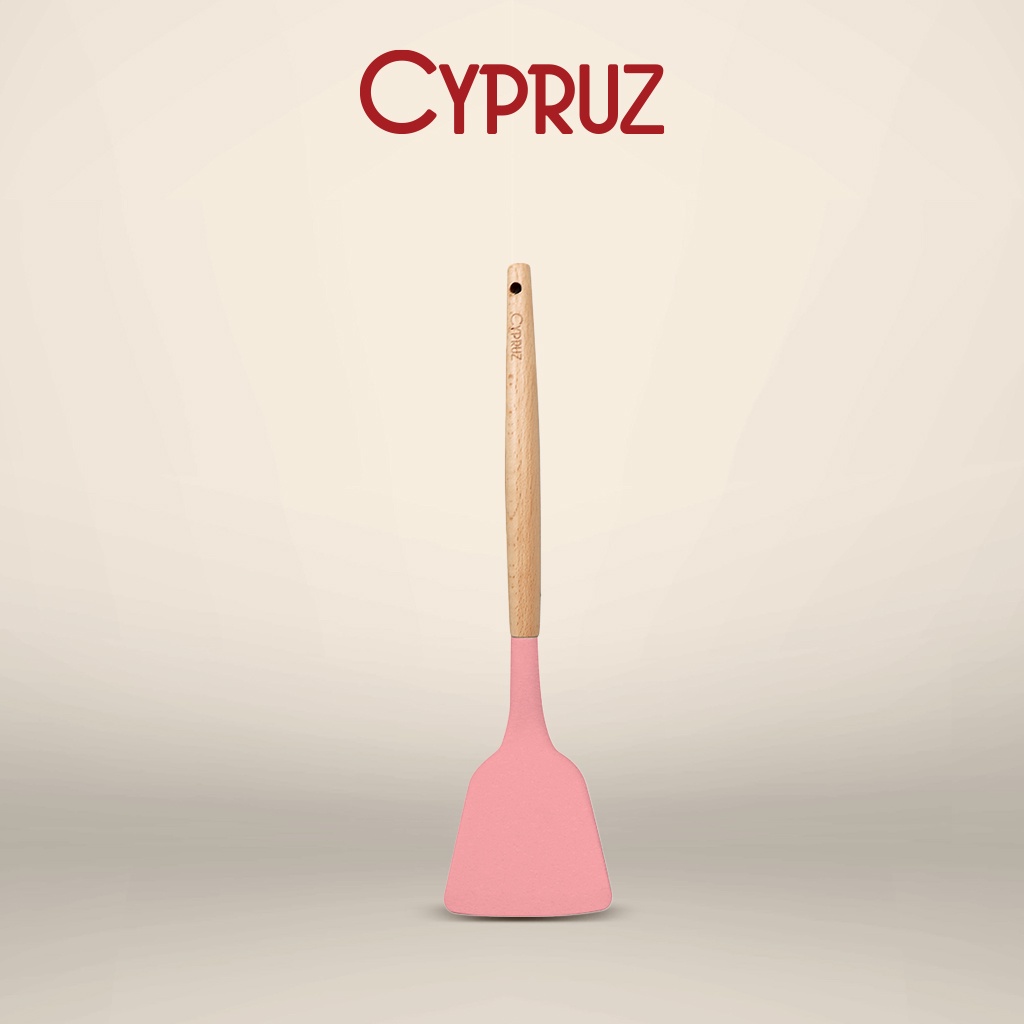 Cypruz Spatula / Solid Turner Silicone Pink AM-0930-PK