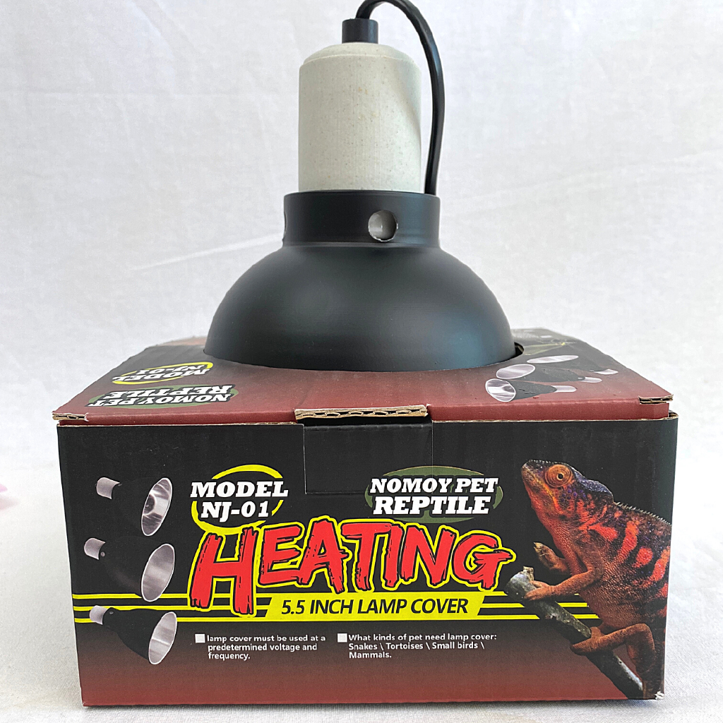 

NOMOYPET NJ101 Rumah Lampu Reptil UVB Heating 5,5 inc