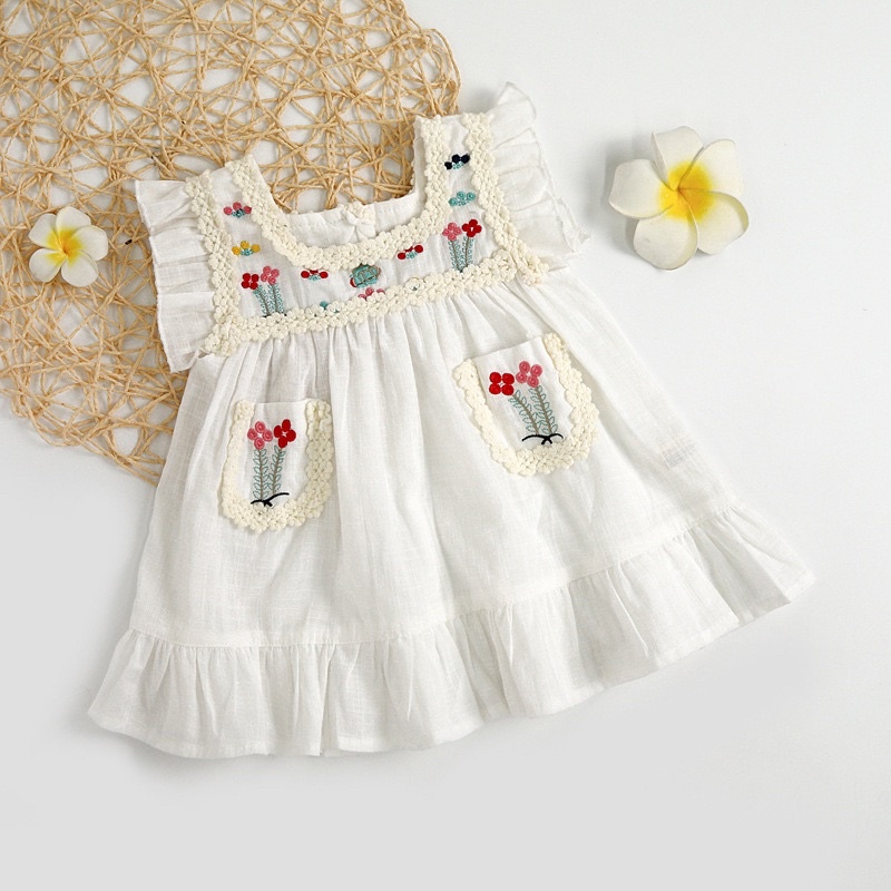 Gardenia dress bayi perempuan