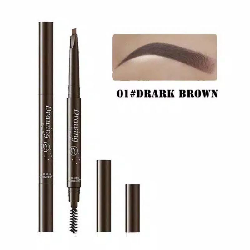 Drawing Eyebrow Etude  I Pensil Alis putar