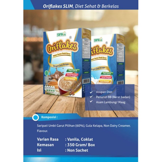 

ORIFLAKES SLIM/DIET MAAG ASAM LAMBUNG