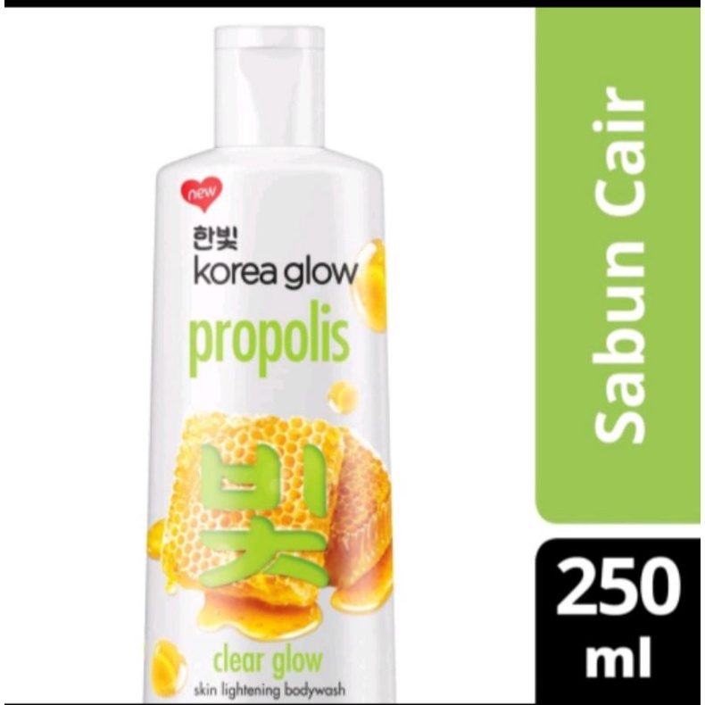 Korea Glow Body Wash 250ml [ Botol ]