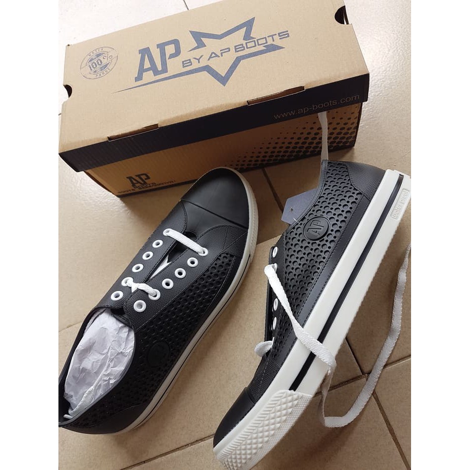 Sepatu ApStar AP Star By Ap Boots Karet PVC Casual Sneakers Sekolah -