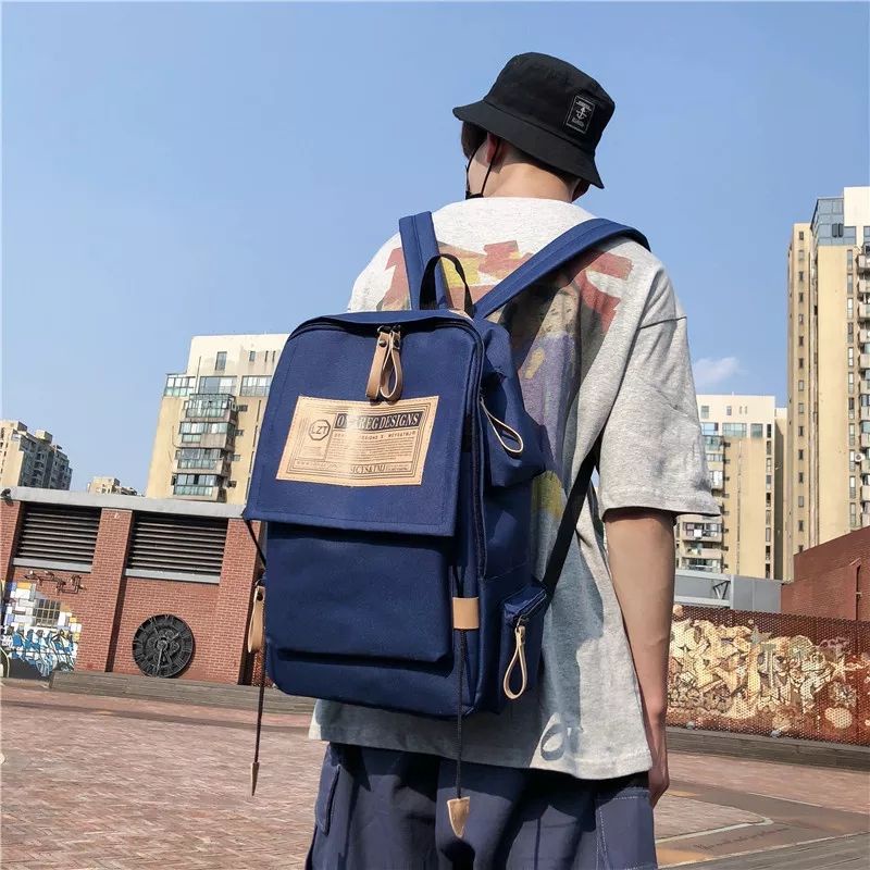 Ransel Wanita Pria Ransel Sekolah Kapasitas Besar Ransel Laptop Tas Sekolah Remaja Anak Laki-laki Perempuan Tas Bahu Tas Mochila