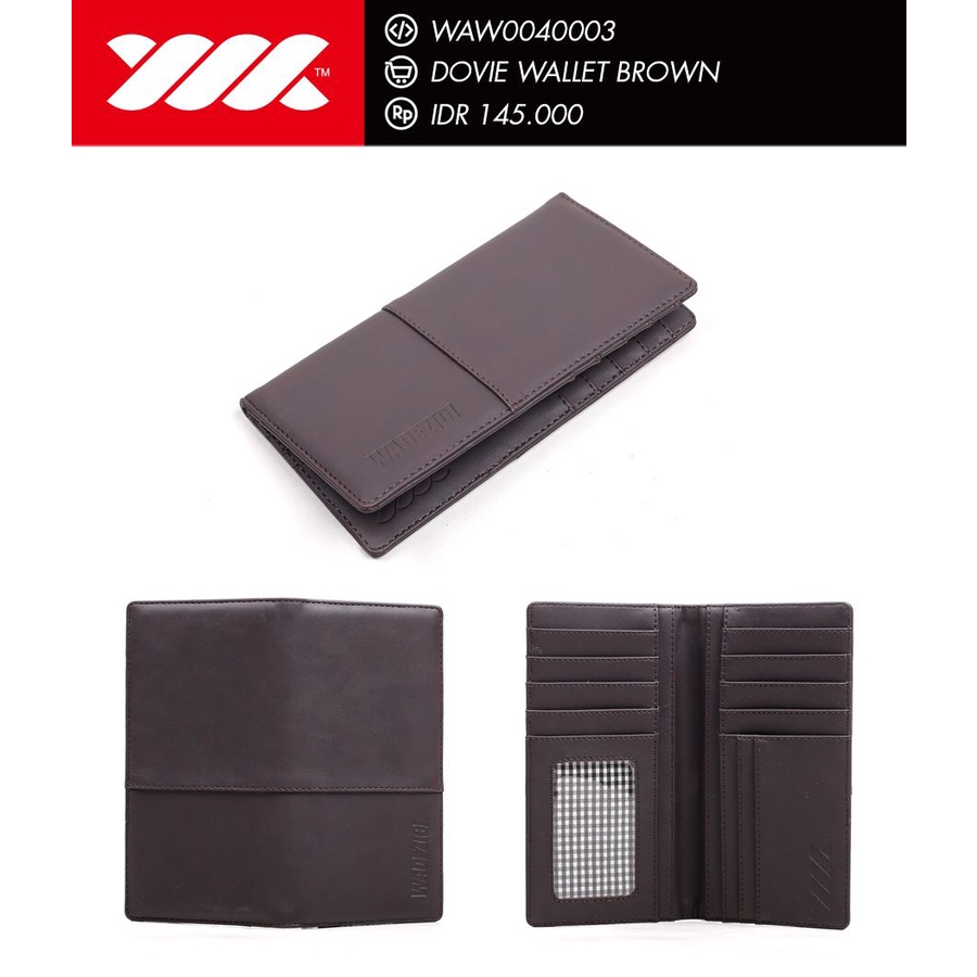Dompet WADEZIG "DOVIE BROWN" wadezigstore