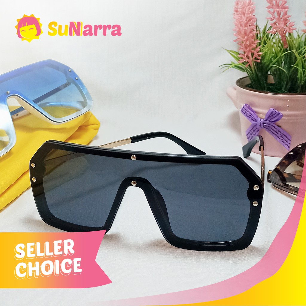 Kacamata Fashion Anti UV Shield Pria Wanita GAcc #5