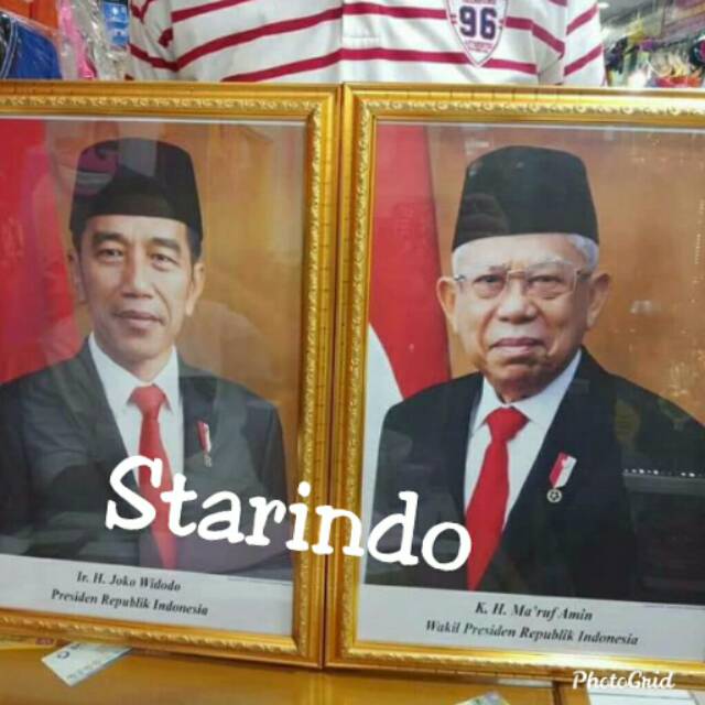 Foto Presiden dan Wakil Presiden