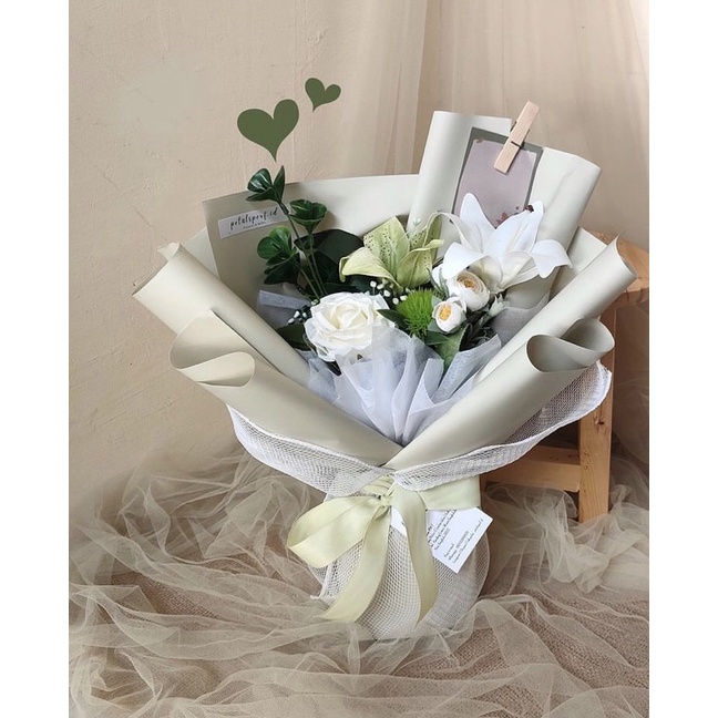 Small Tropical Bouquet | Hadiah Buket Bunga Arificial