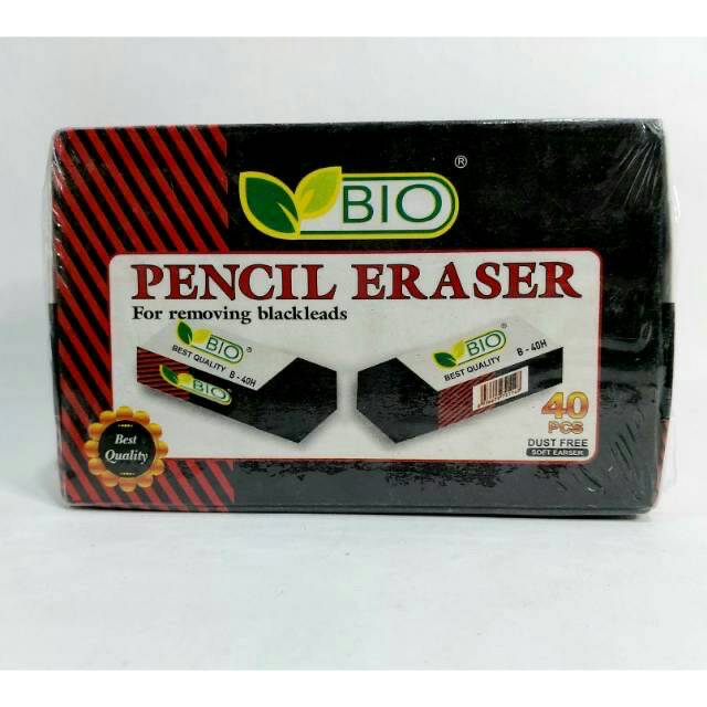 

Penghapus Bio Warna Hitam 40 PCS