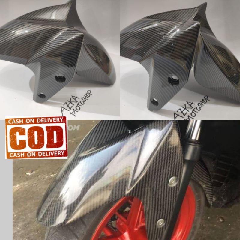 spakbor depan carbon nmax lama dan nmax new 2020