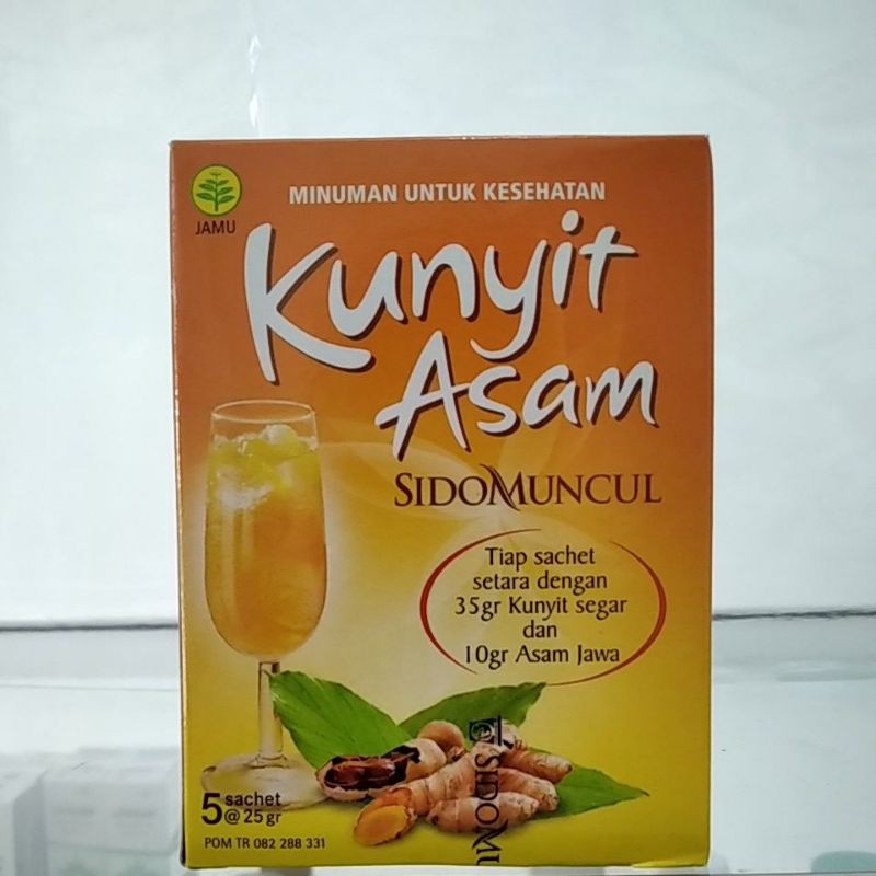 

KUNYIT ASAM SIDOMUNCUL 1 BOX ISI 5 SACHET