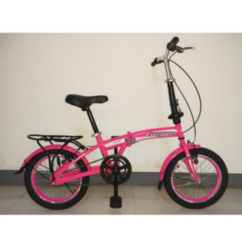 SEPEDA LIPAT 16 INCH EVERGREEN TERBARU