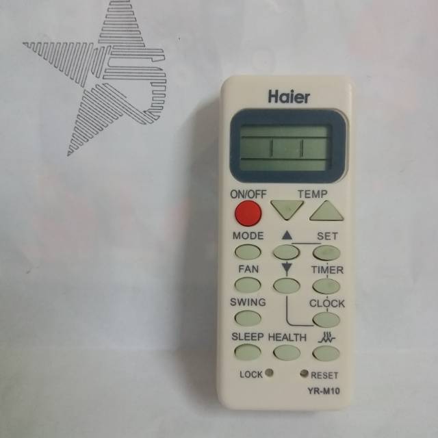 REMOT REMOTE AC HAIER  YL M10 ORIGINAL ASLI KW