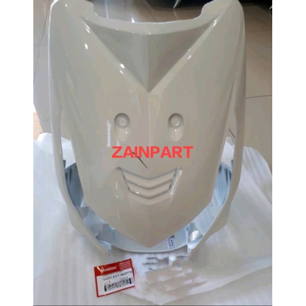 tameng beat karbu putih original 64301-kvy