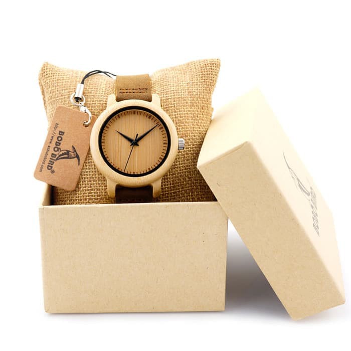 Jam Tangan Wanita / Pria Jam Bahan Kayu / Wooden Watch BOBO BIRD A09 / A10 Jam Tangan Unik