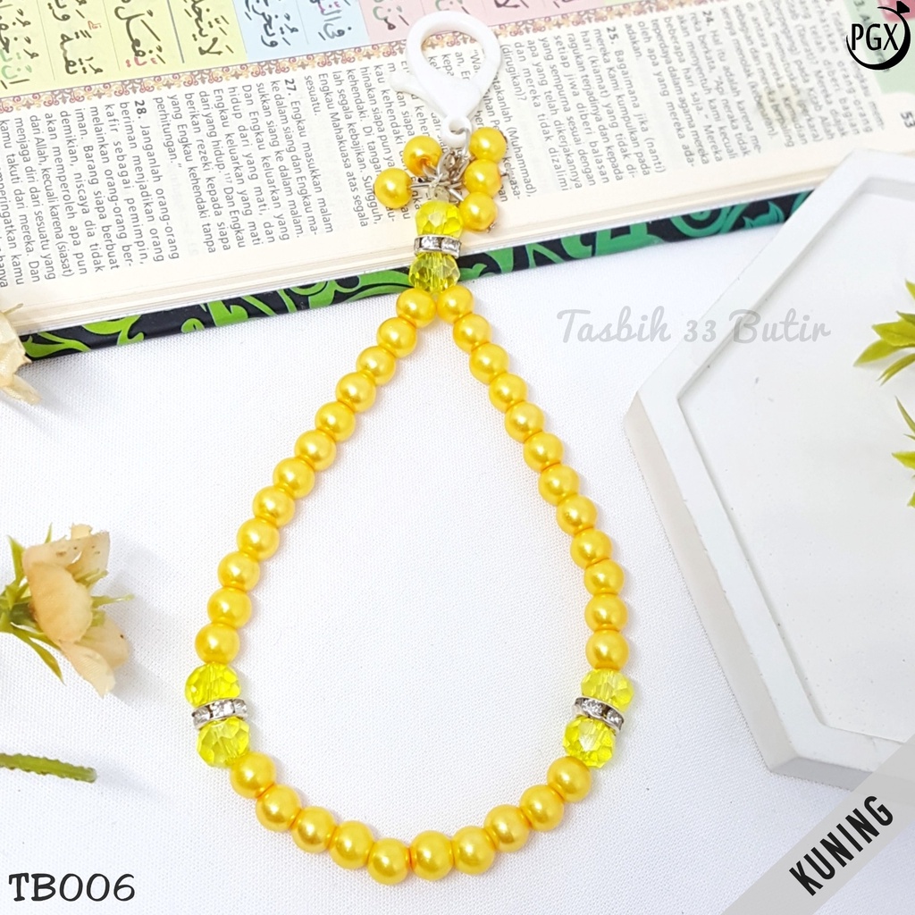 PGX Tasbih Gantungan Kunci 2in1 Isi 33 Butir Fashion Muslim TB006