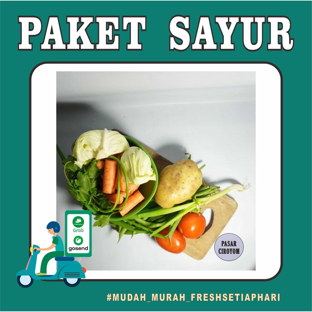 

PAKET SAYUR SOP / SAYUR ASEM / SAYUR LODEH FRESH MURAH BANDUNG