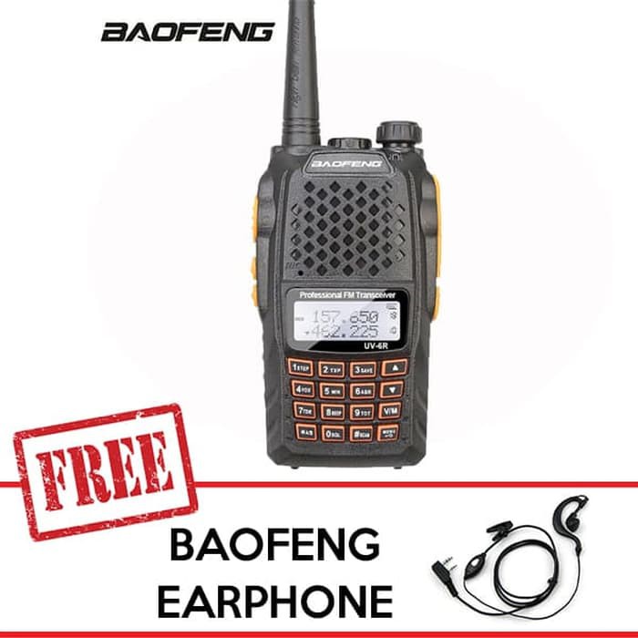 Promo Baofeng UV-6R HT UV 6R Radio Walkie Talkie terbatas