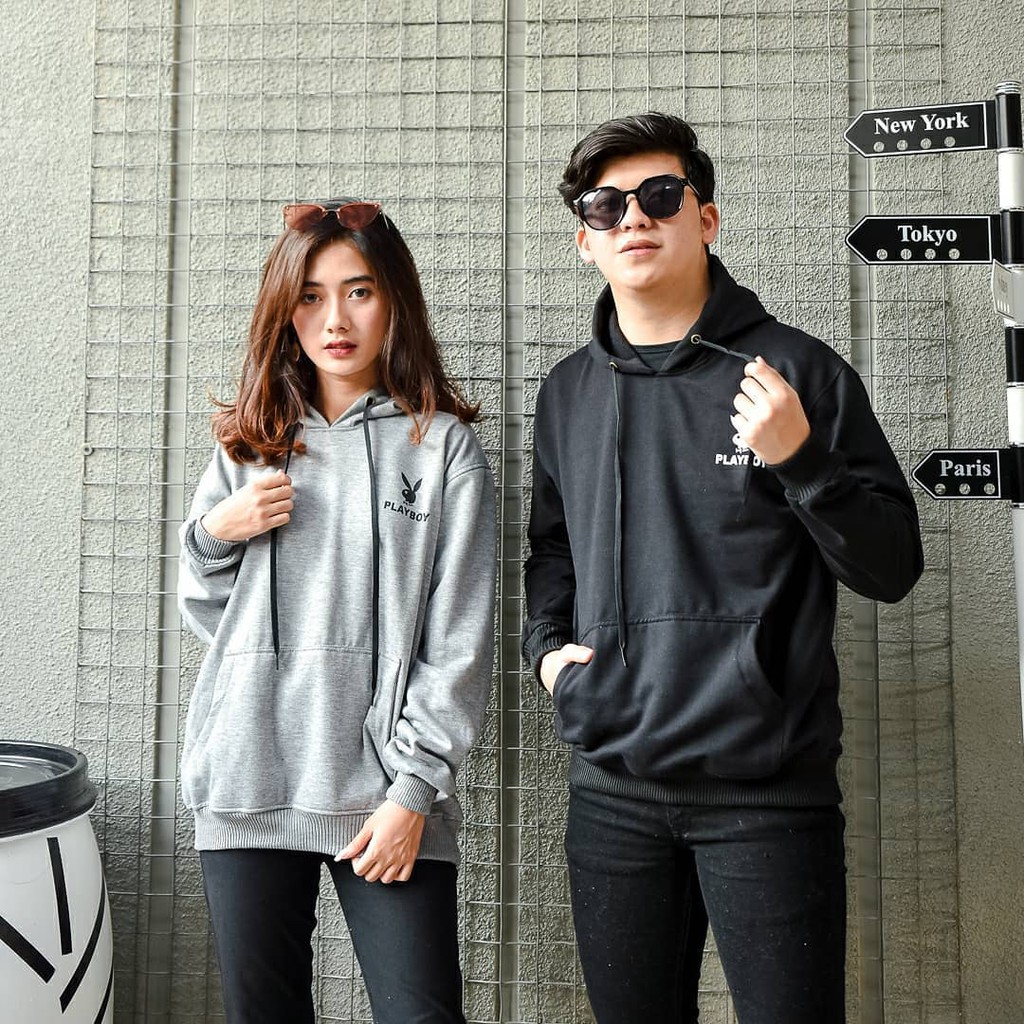 SWEATER REMAJA WANITA KOREA CASUAL PLAYBOY SWEATER ALL SIZE TRENDING STYLISH KECE MURAH