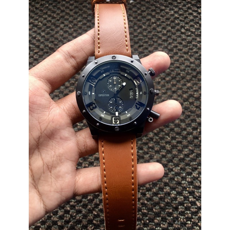 Bekas / Second / Preloved Jam Tangan Pria Fashion Chronograph ORIGINAL EXPEDITION