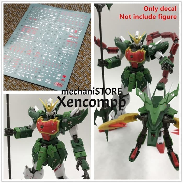 Water Decal MG Altron Gundam DL MODEL