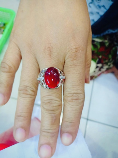 Cincin / cincin batu / yaxiya / xuping / lapis emas putih / cincin cewek / cuci gudang