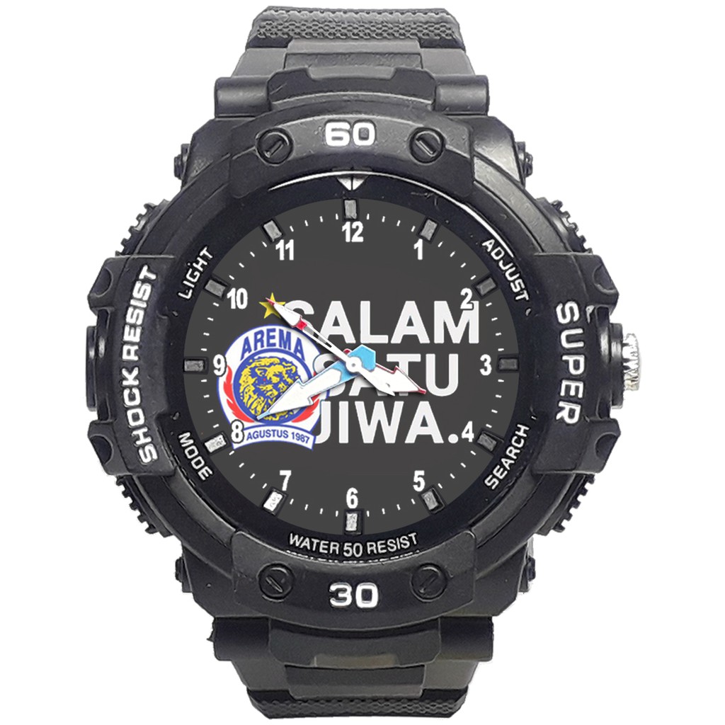 Jam Tangan  AREMA MOTIF 1 Bagus