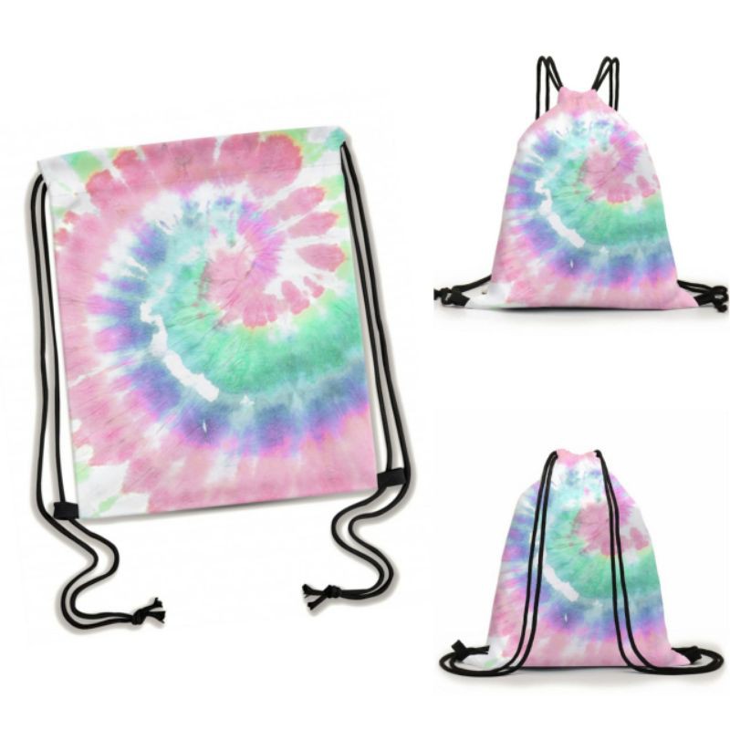 dem_sare / DS1052 - TIE DYE STRINGBAG Tas Tote Bag Serut Totebag Remaja kekinian Terbaru 2021 Simple