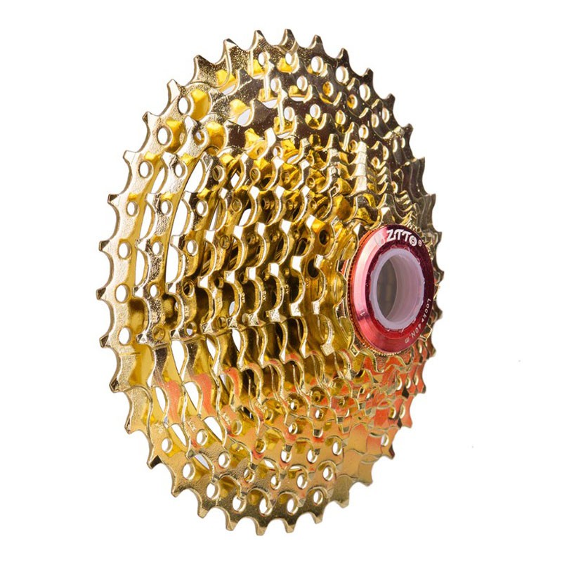 ZTTO SPROCKET 10 SPEED 11-36T GOLD GEAR SEPEDA LIPAT MTB