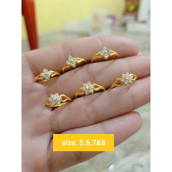 CINCIN ANAK  PERAK 925 LAPIS MAS