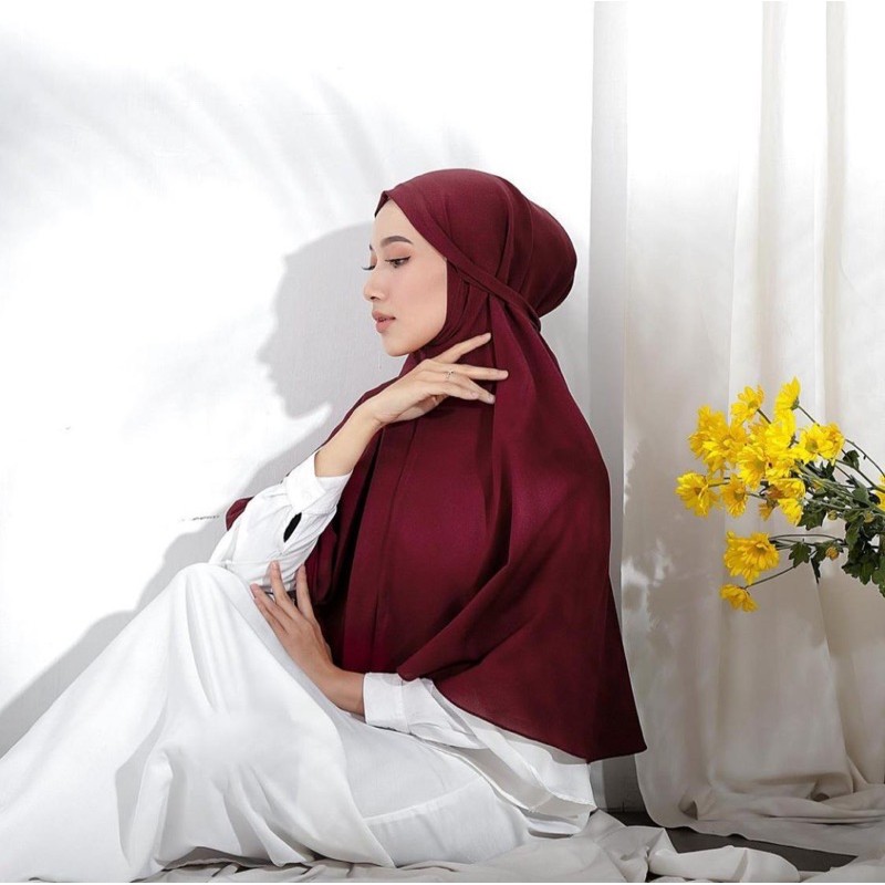 hijab instant BERGO MARYAM JUMBO (bisa cod)