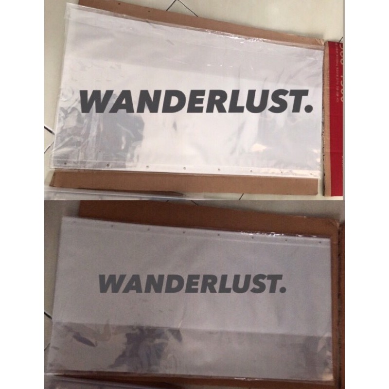 

[Ready Indo] Isi/Sleeve Binder Slogan Uk 60x20