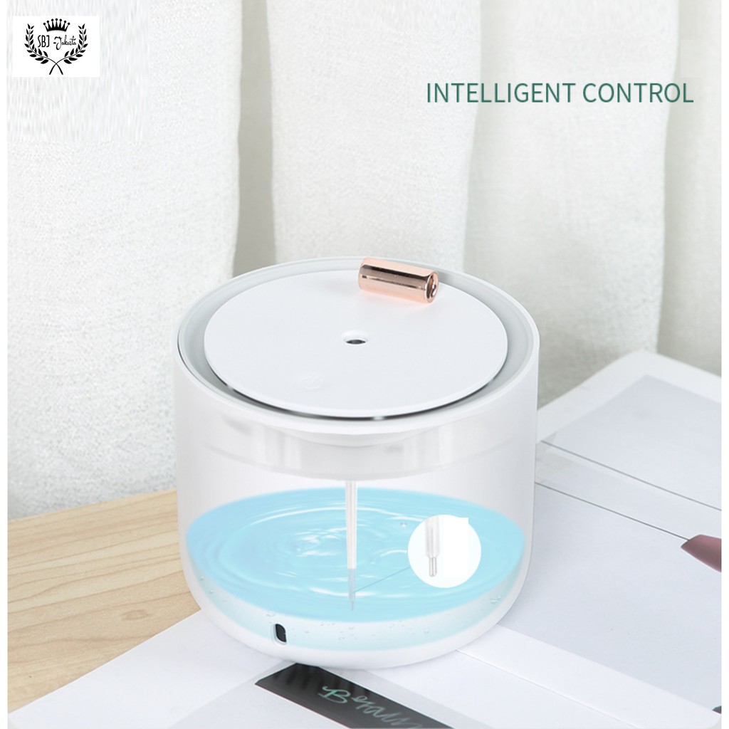 Mini Portable Aromaterapi diffuser Humidifier Purifier 7 LED 400ml SBJH04 Pelembab ruangan