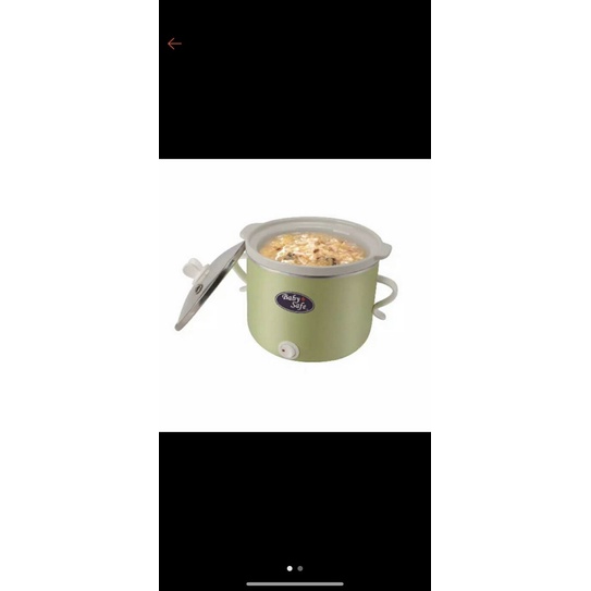Slow Cooker Baby Safe 0.8 L hijau
