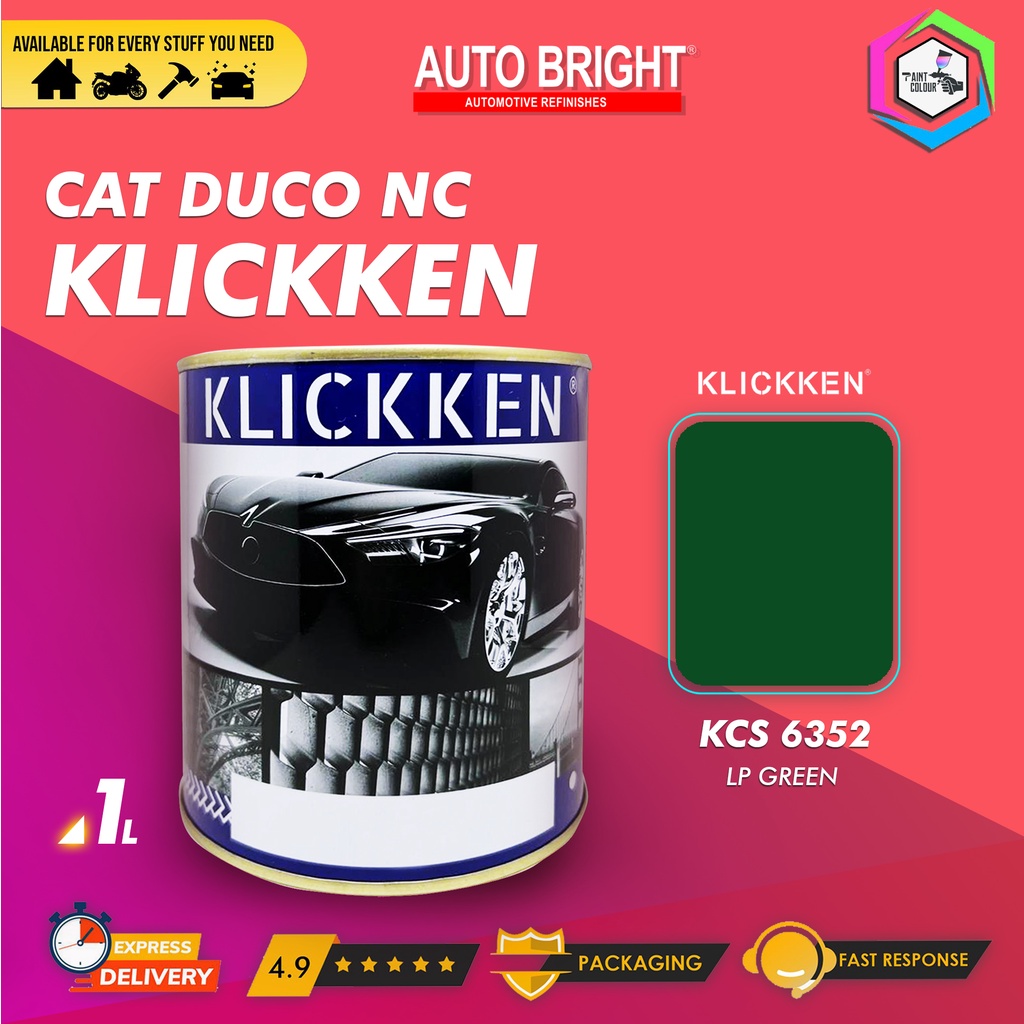 Cat Klickken Automotive Refinishes - LP Green KCS 6352