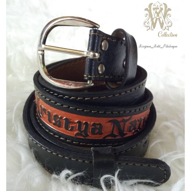 Sabuk Cewek || Sabuk Kulit  || Sabuk Custom , Sabuk kulit ukir nama