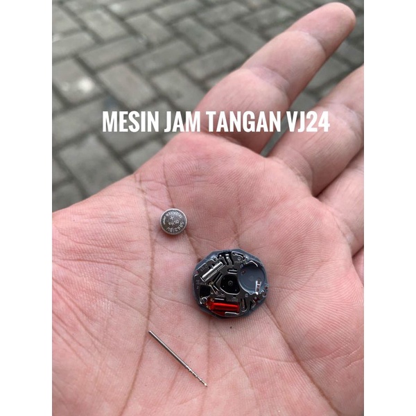 Mesin jam tangan Original Vj24 tanggal samping atau bawah