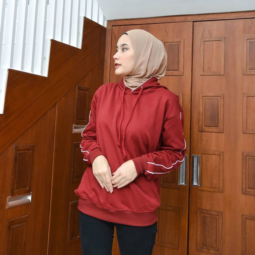 Nara Grosir - List Hodie Sweater l Sweater Hodie Pria dan Wanita