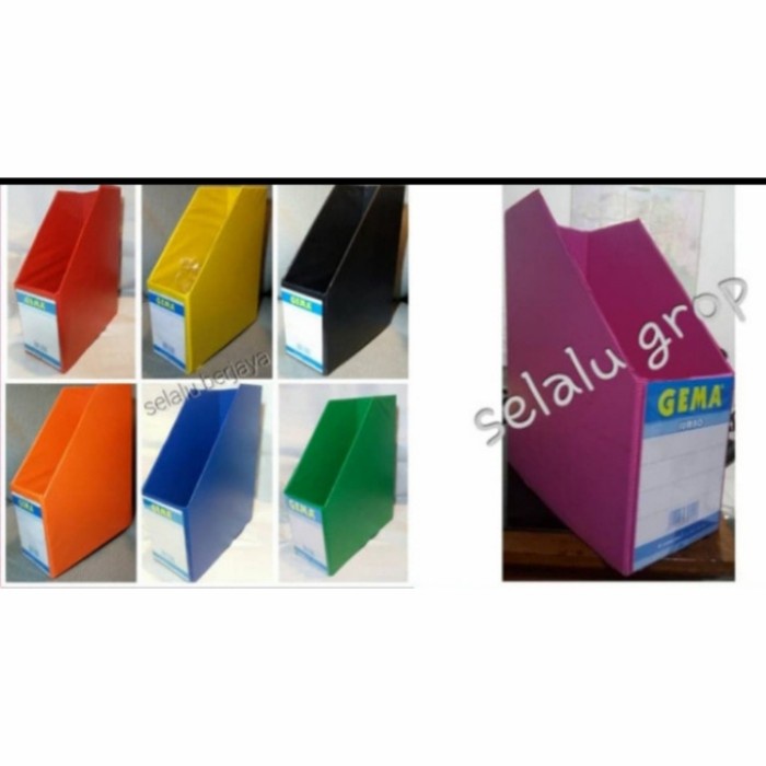 

File-Box- Gema Box File Jumbo 11Cm Pvc - Hitam -Box-File.