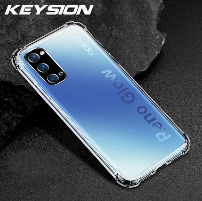 ANTI CRACK CASE OPPO RENO 4 - RENO 4 PRO 4G NEW SOFTCASE BENING POLOS